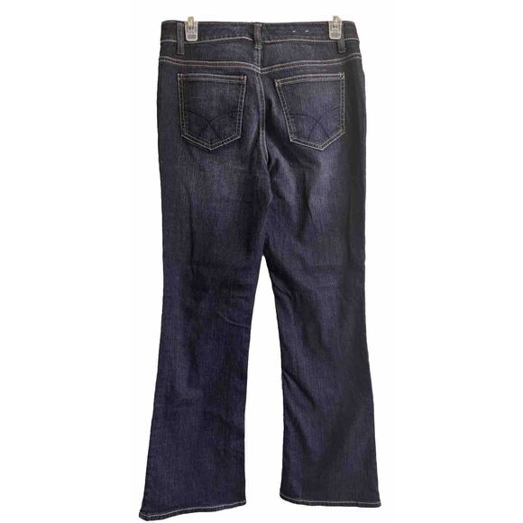 Tommy Hilfiger Women’s Sz 2S Short Hope Boot Jeans dark wash Y2K Cowgirl Country - Picture 2 of 7